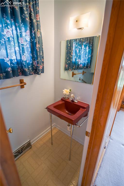a half-bath located right off the Family Room