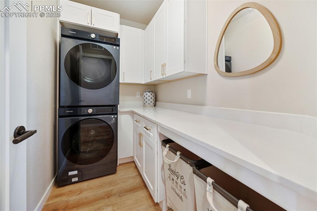 Second laundry space downstairs.