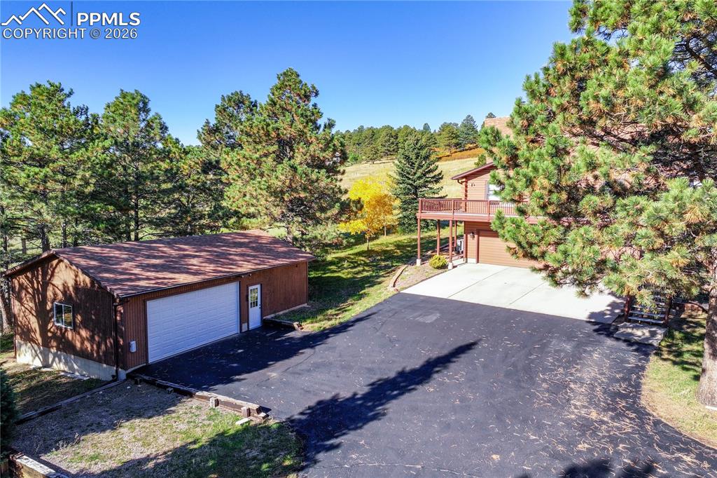 View of subject property