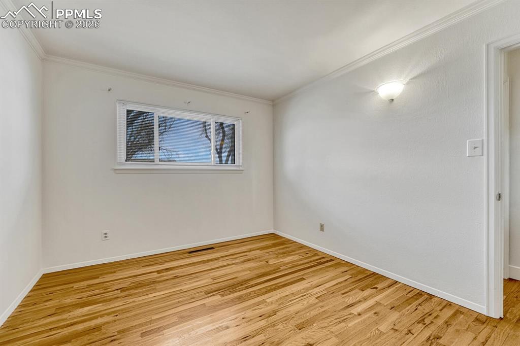 Bedroom 2 faces west