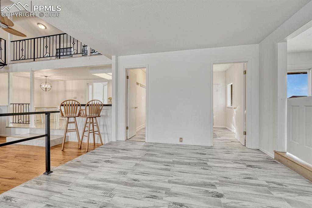 View from the front door