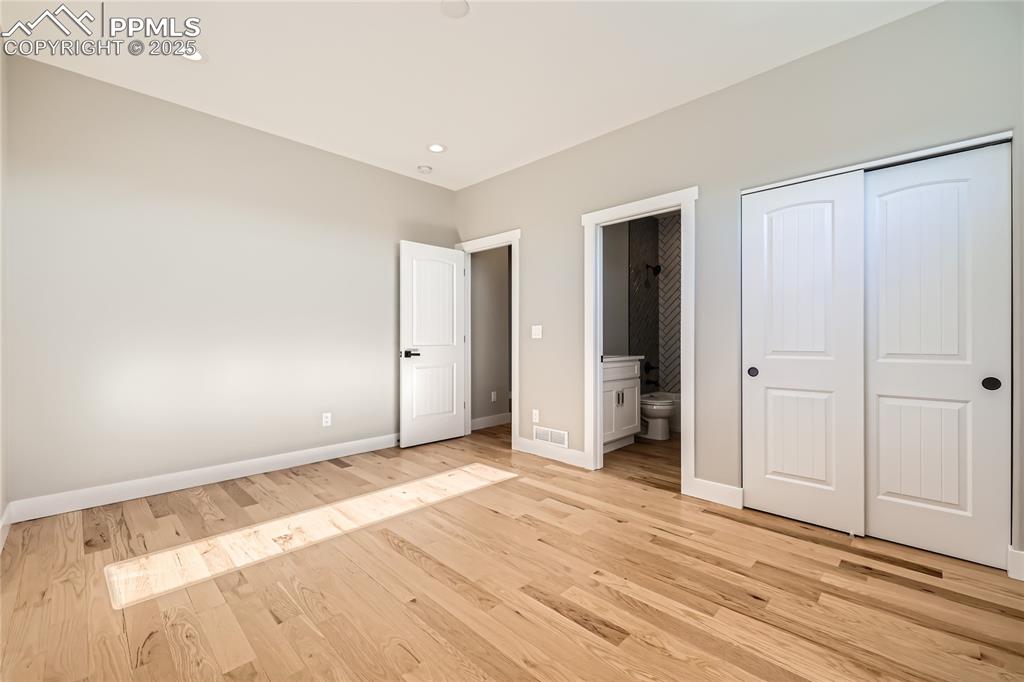 Here's the 2nd primary suite, with an ensuite bathroom! Bedroom #2.