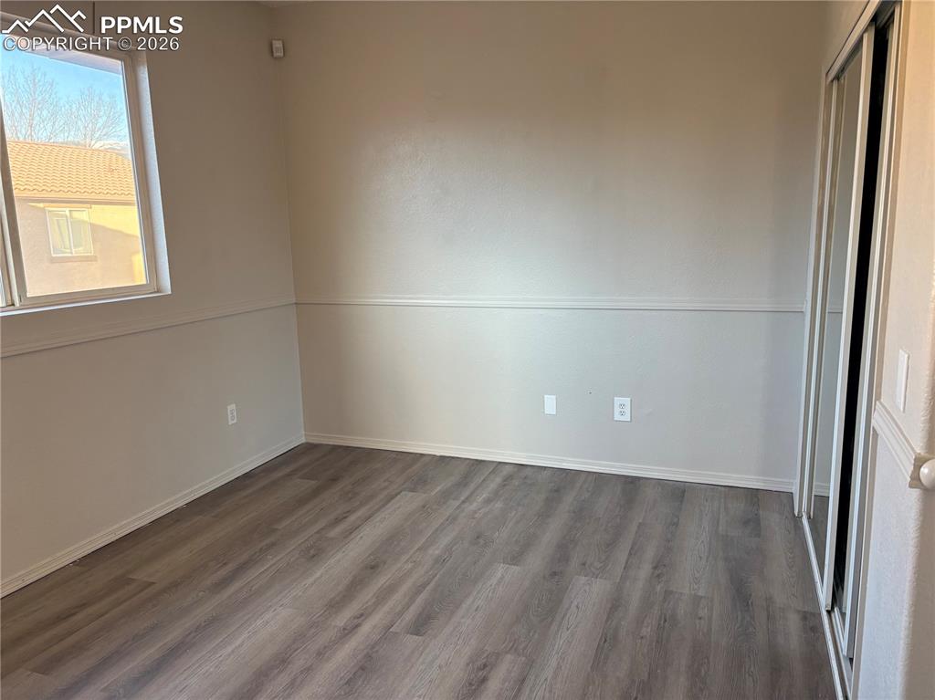 2nd bedroom with balcony