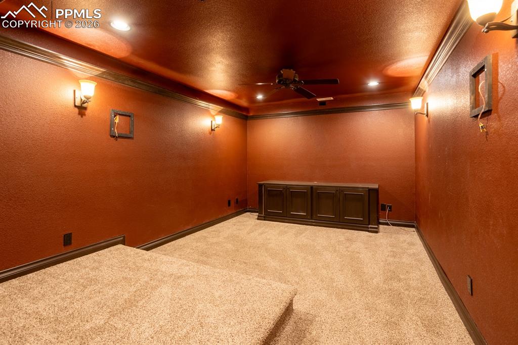 Basement media/theater room