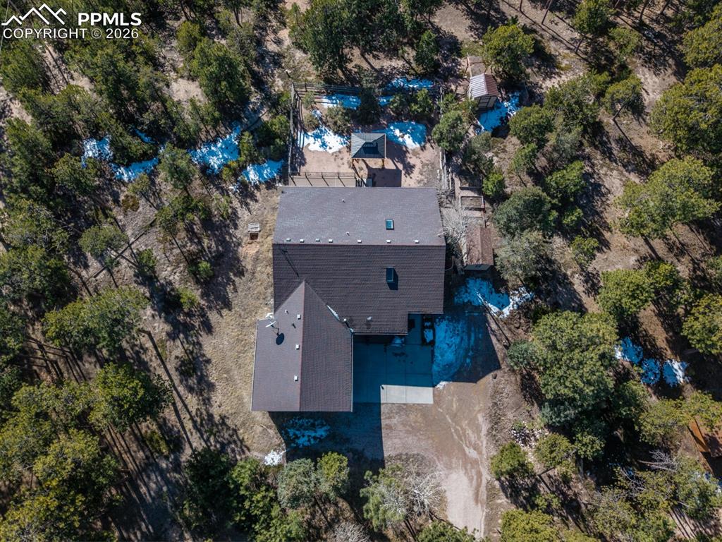 Beautifully situated home amongst the trees