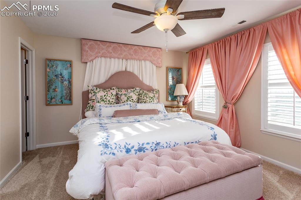 Guest Bedroom w/walk-in closet