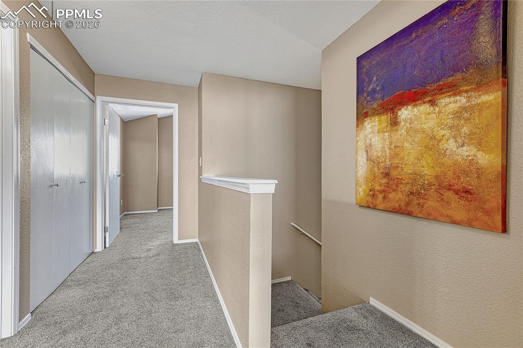 Stairs to Attached Garage