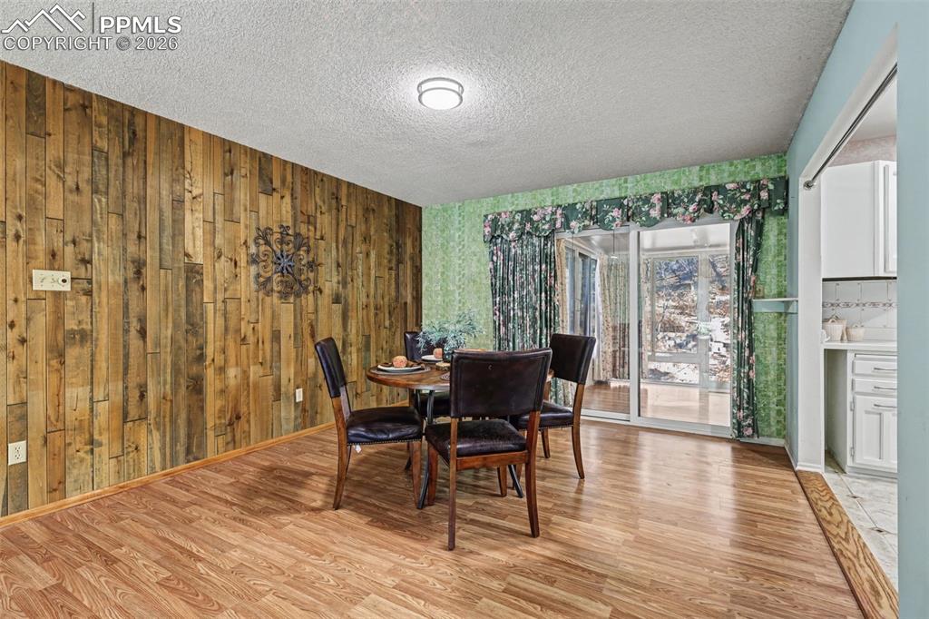 Access to permitted sun room and walk out to back yard