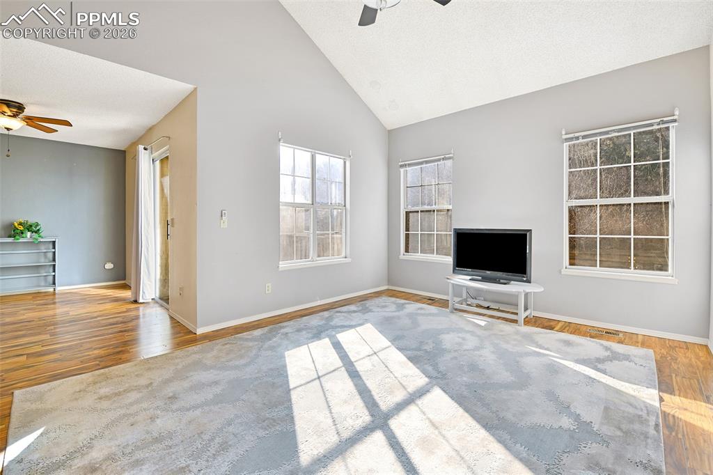 Living/Great Room With View Into Formal Dining Room