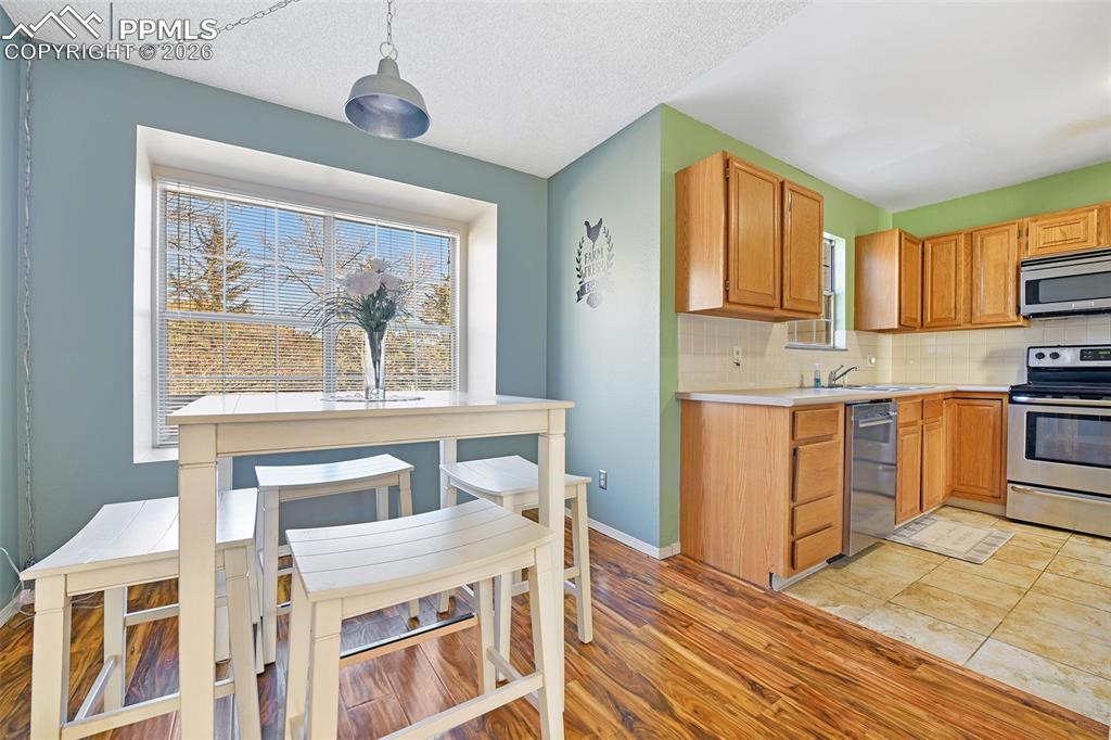 Kitchen Showing Kitchen Dining Area (Plus There Is A Formal Dining Room)