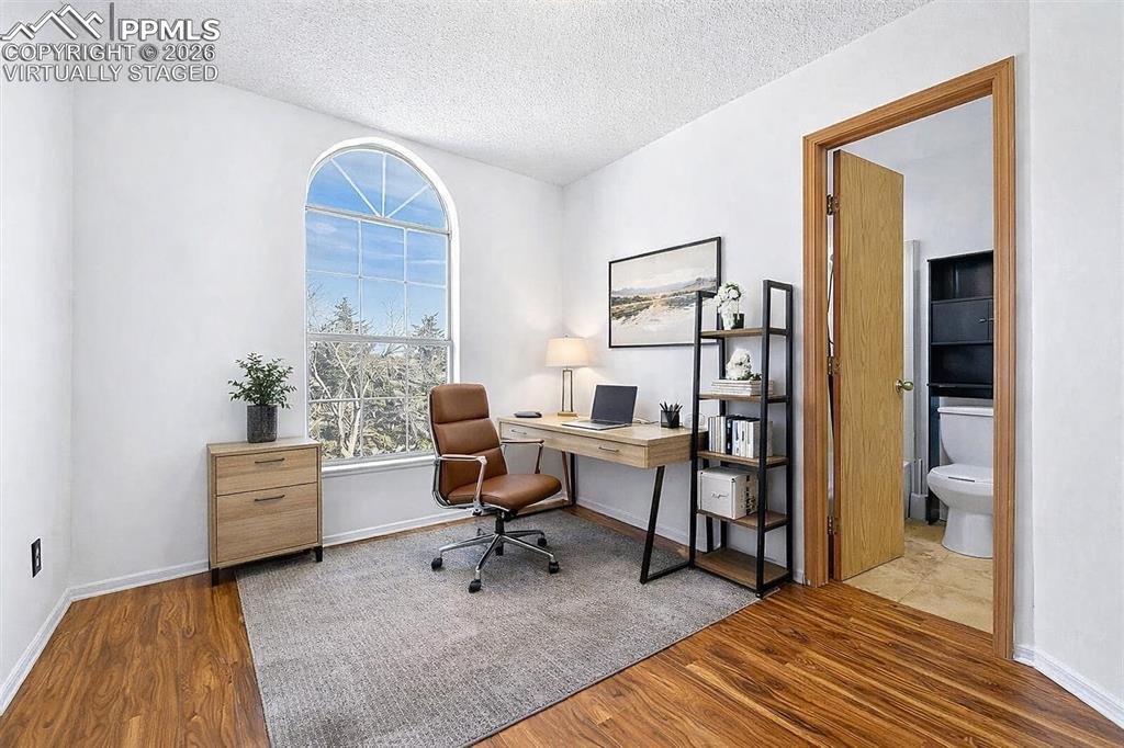 Bedroom/Office - Upper Level - Virtually Staged 