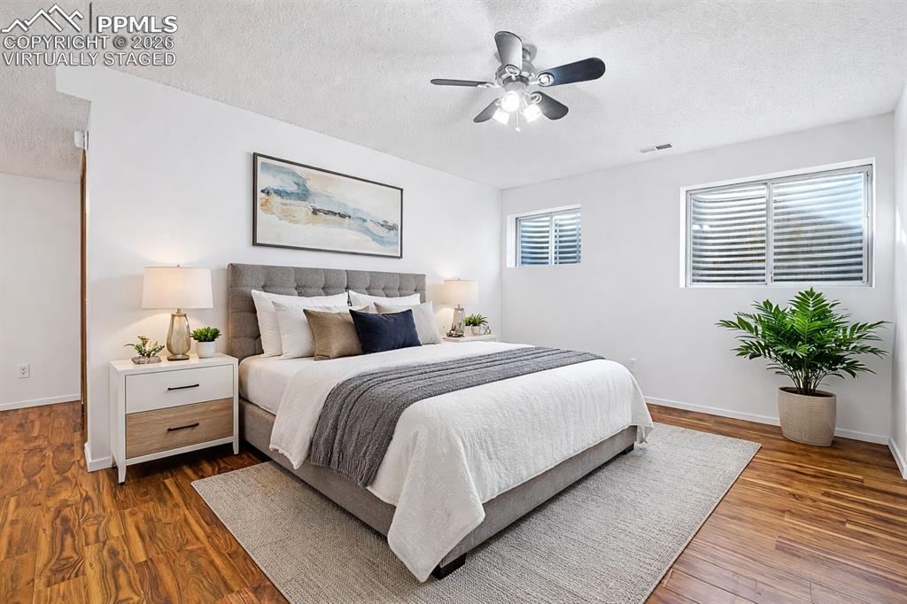Bedroom - Lower Level - Virtually Staged