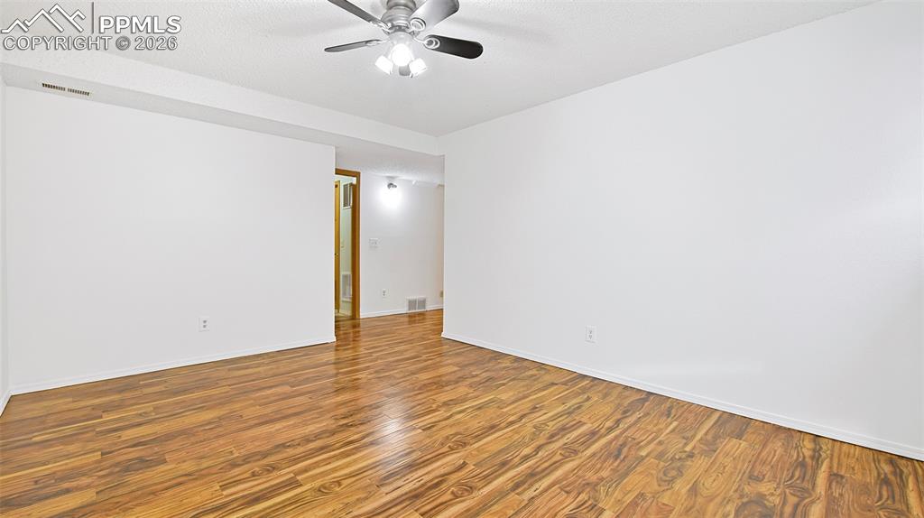 Bedroom #3 With View Of Hallway To Private Bathroom