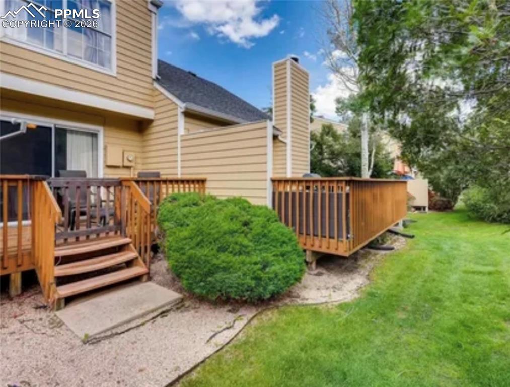 Rear Of Property - Picture Taken In The Summertime