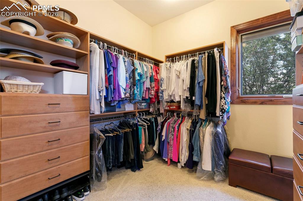 Primary bedroom closet