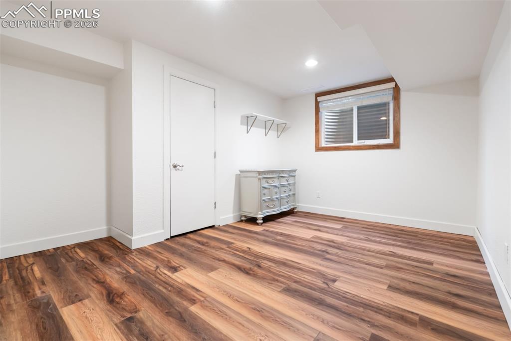 Bedroom #4 in basement