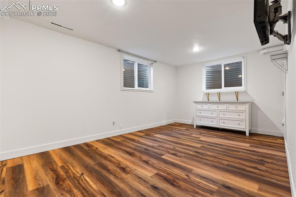 Bedroom #5 in basement