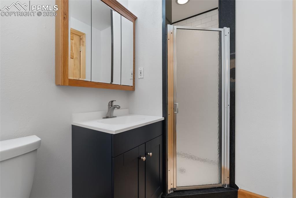 3/4 bath on main level