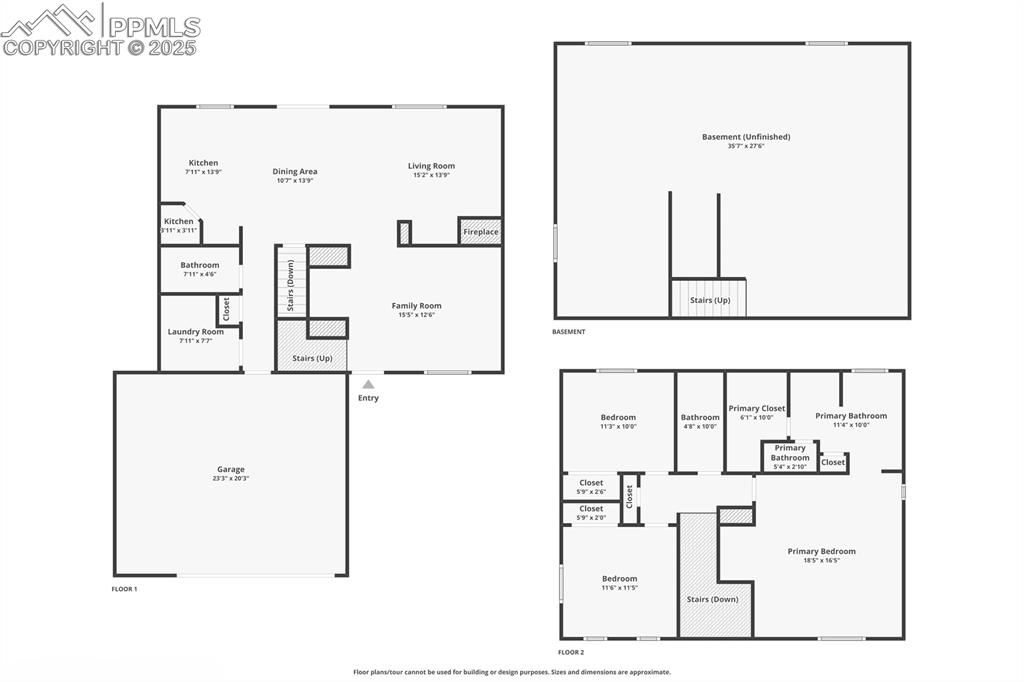 View of floor plan / room layout