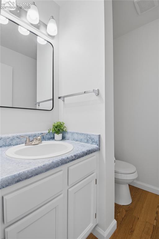 1/2 bath on main level