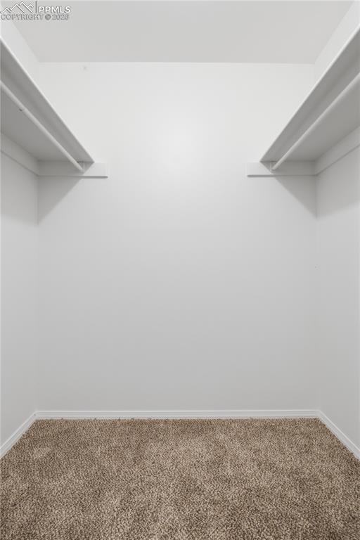 Walk in closet in 2nd bedroom