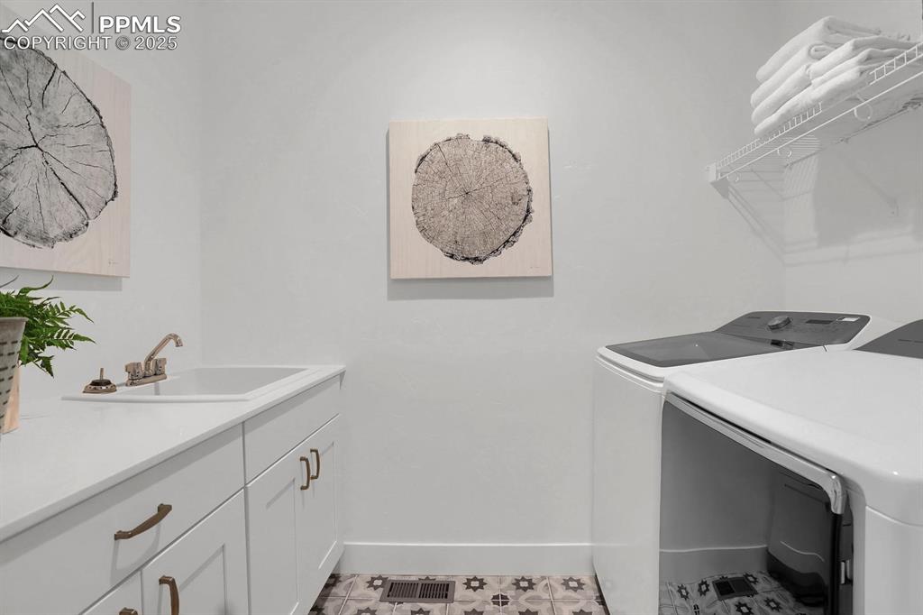 Same floorplan, different house to provide visual