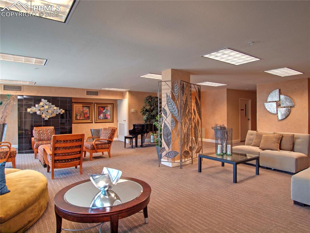 View of community lobby