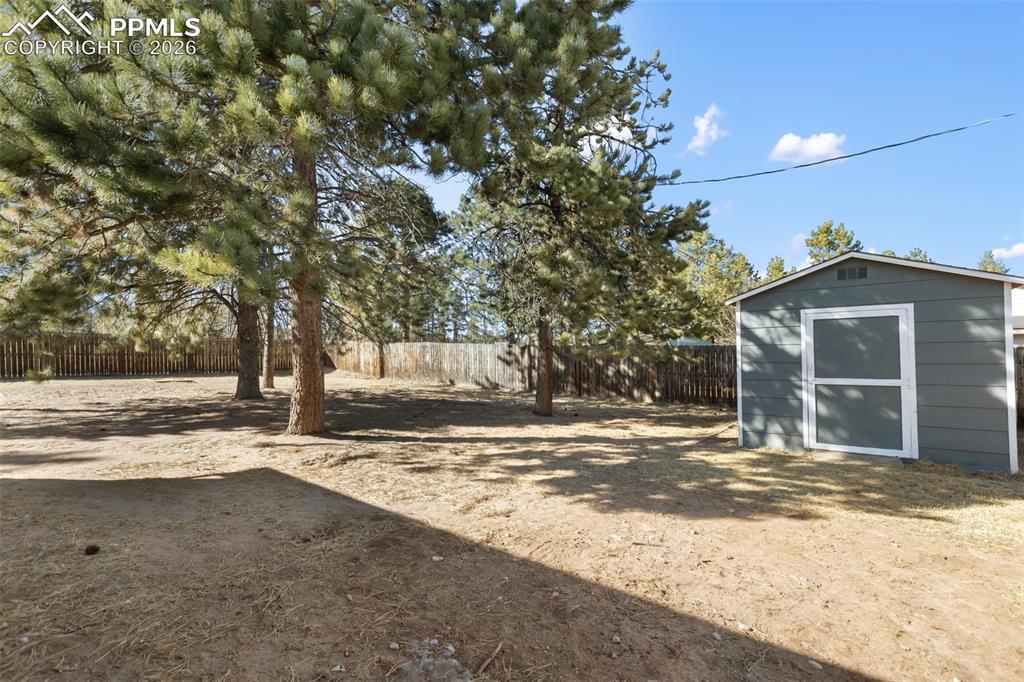 10 x 10 Storage Shed for whatever you don't want in the Pretty Garage Space :)