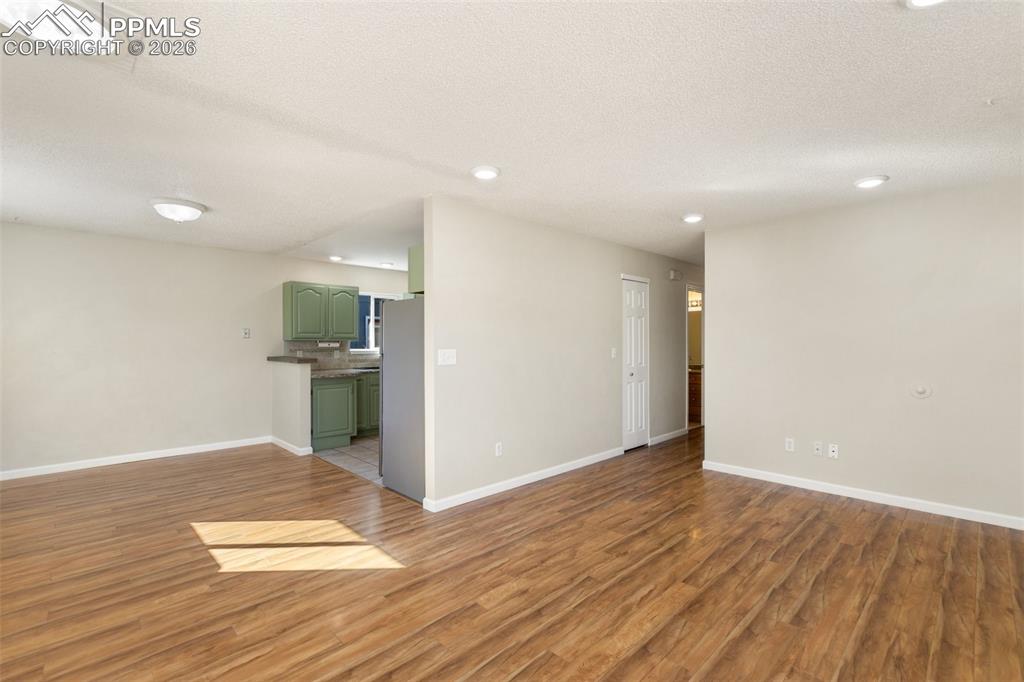 Open Dining Room and Living Room Combination