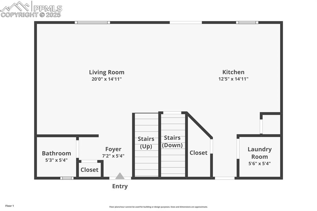 View of room layout