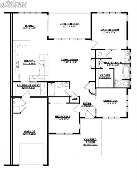 View of home floor plan